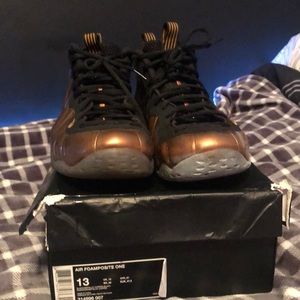 Foamposite Ones Copper